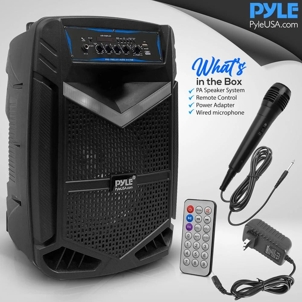 Portable Bluetooth Speaker System – 600W Rechargeable Outdoor Wireless Speaker with Powerful Sound & Deep Bass