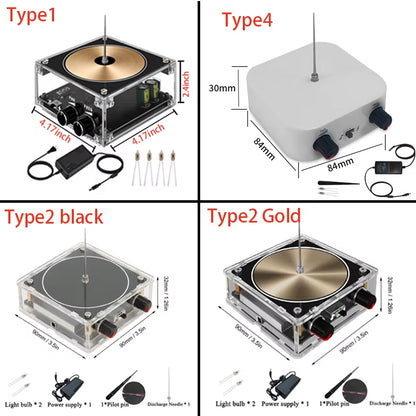 Tesla Coil Music Speaker – Multi-Function Wireless Transmission Plasma Lamp, Science Experiment Kit