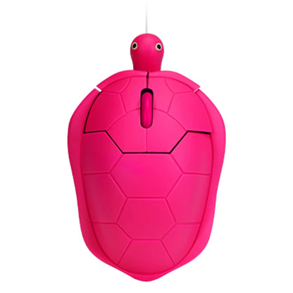 Cute Mini Turtle Wired Computer Mouse – 1200 DPI Optical USB Cartoon Mouse for Kids & Laptops
