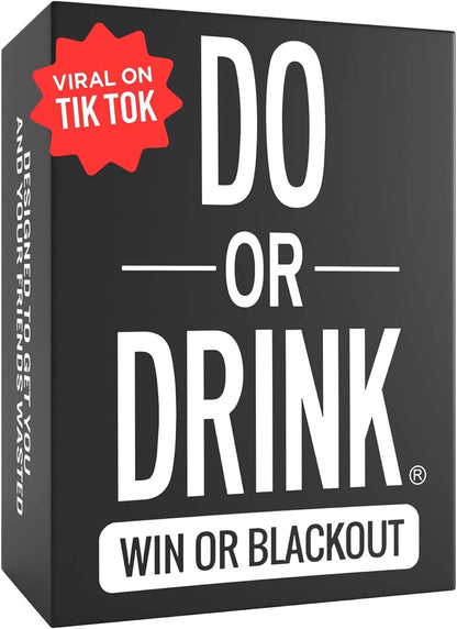 Win or Blackout Card Game – Fun Drinking Game for Adults | Hilarious Party Game for Game Night, Gatherings & Celebrations