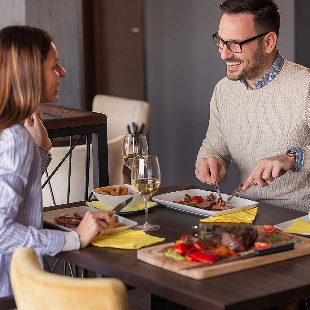 Gold Silverware Set – 20-Piece Stainless Steel Flatware Set for 4 | Elegant Ergonomic Design, Durable & Dishwasher Safe Cutlery for Home or Restaurant Use