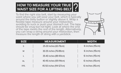 CoreGuard™ 6-Inch Auto-Lock Weightlifting Belt – Back Support for Strength Training & CrossFit