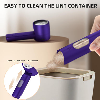 Rechargeable Fabric Shaver – Electric Lint Remover for Clothes, Sweaters, Blankets & Furniture (Portable & Powerful)