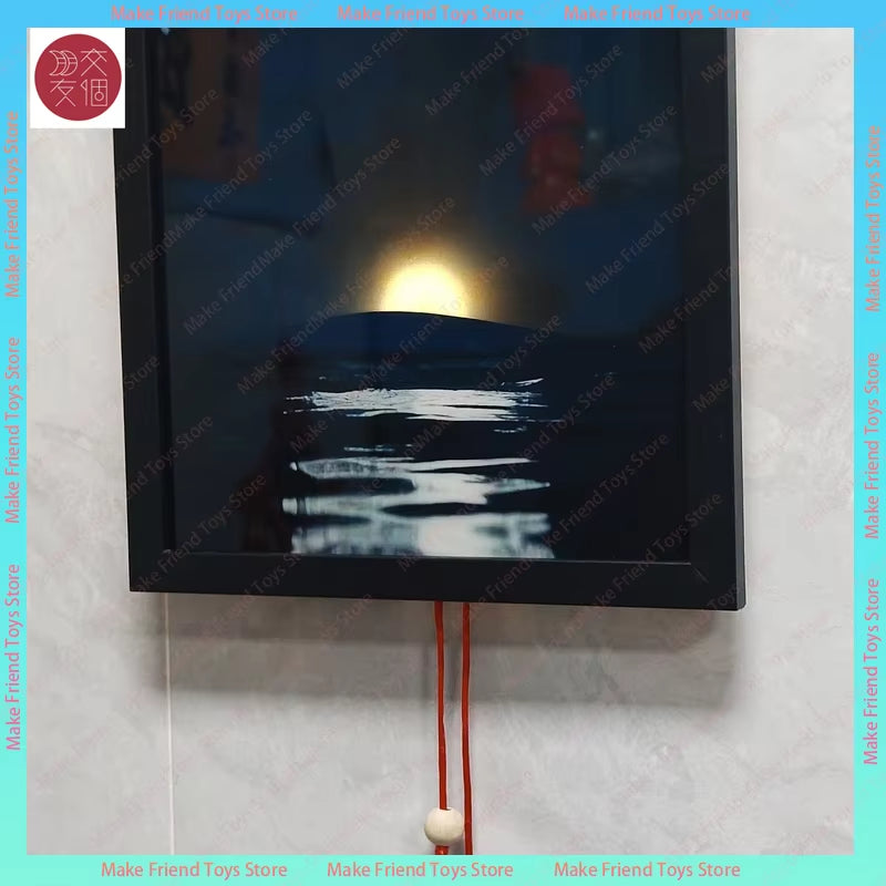 Kinetic Sunrise & Sunset Wall Lamp – Adjustable Dual-Rope Moving Light | Ambient Bedroom Wall Light, Decorative Night Lamp & Unique Home Gift