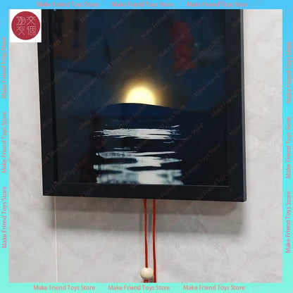 Kinetic Sunrise & Sunset Wall Lamp – Adjustable Dual-Rope Moving Light | Ambient Bedroom Wall Light, Decorative Night Lamp & Unique Home Gift