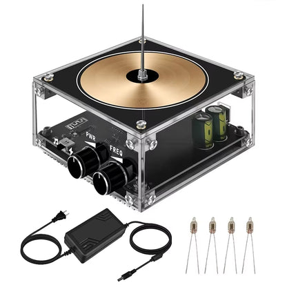 Tesla Coil Music Speaker – Multi-Function Wireless Transmission Plasma Lamp, Science Experiment Kit