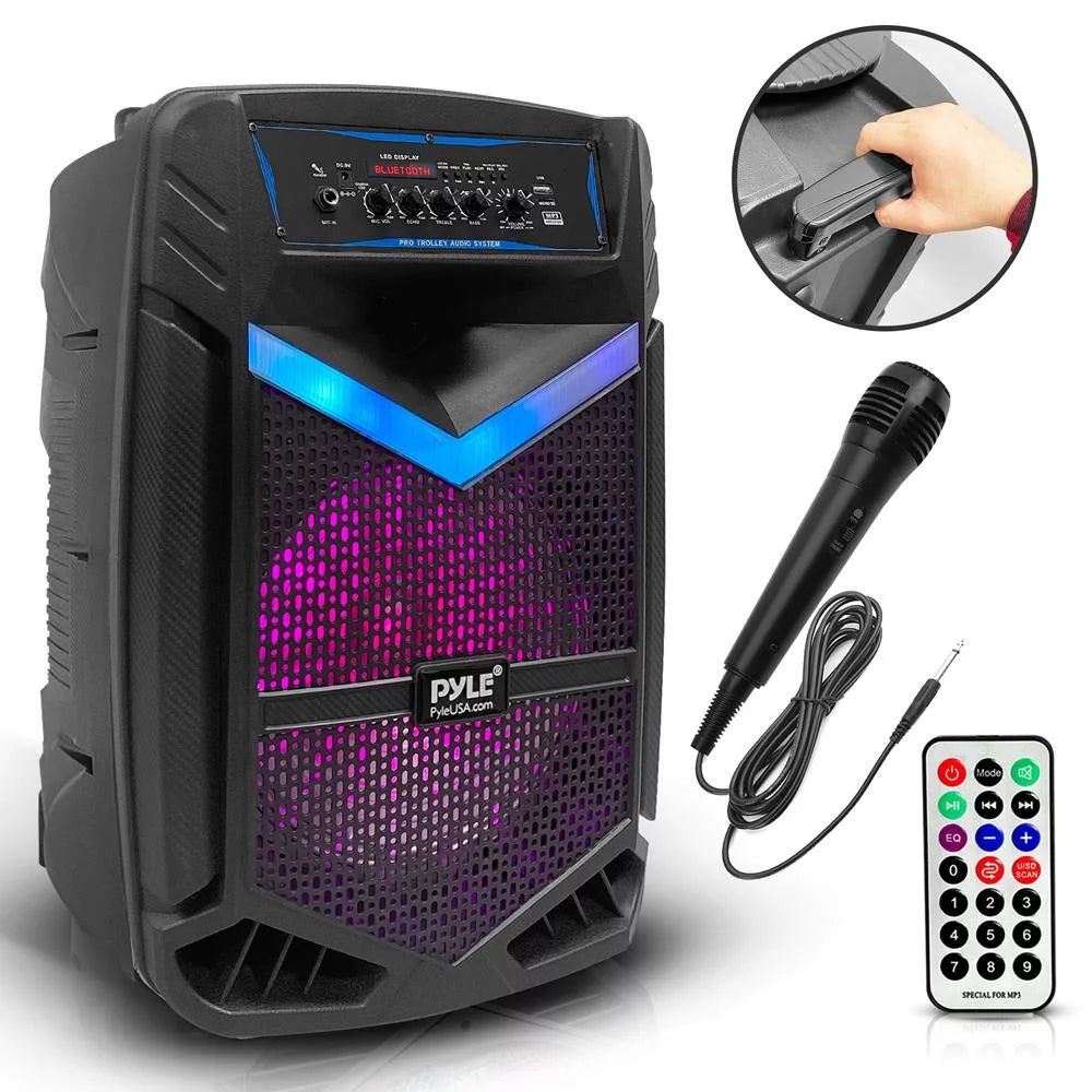 Portable Bluetooth Speaker System – 600W Rechargeable Outdoor Wireless Speaker with Powerful Sound & Deep Bass
