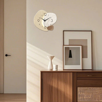 Modern Simple Wall Clock – Silent Quartz Bedroom & Living Room Decorative Clock | Home Echo