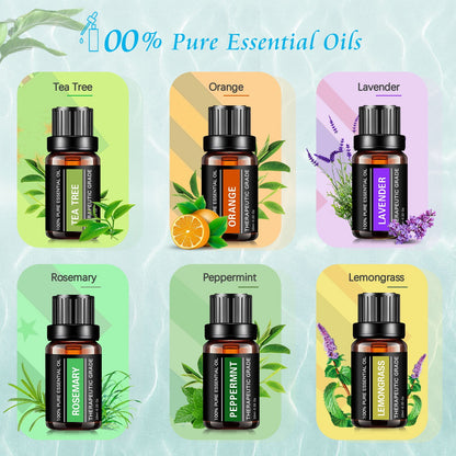 500ml Water Scent Diffuser – Upgraded Aromatherapy Essential Oil Diffuser with Remote Control, Cool Mist Air Humidifier for Large Rooms, Home, Office & Car