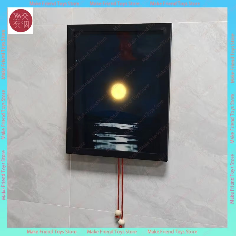 Kinetic Sunrise & Sunset Wall Lamp – Adjustable Dual-Rope Moving Light | Ambient Bedroom Wall Light, Decorative Night Lamp & Unique Home Gift