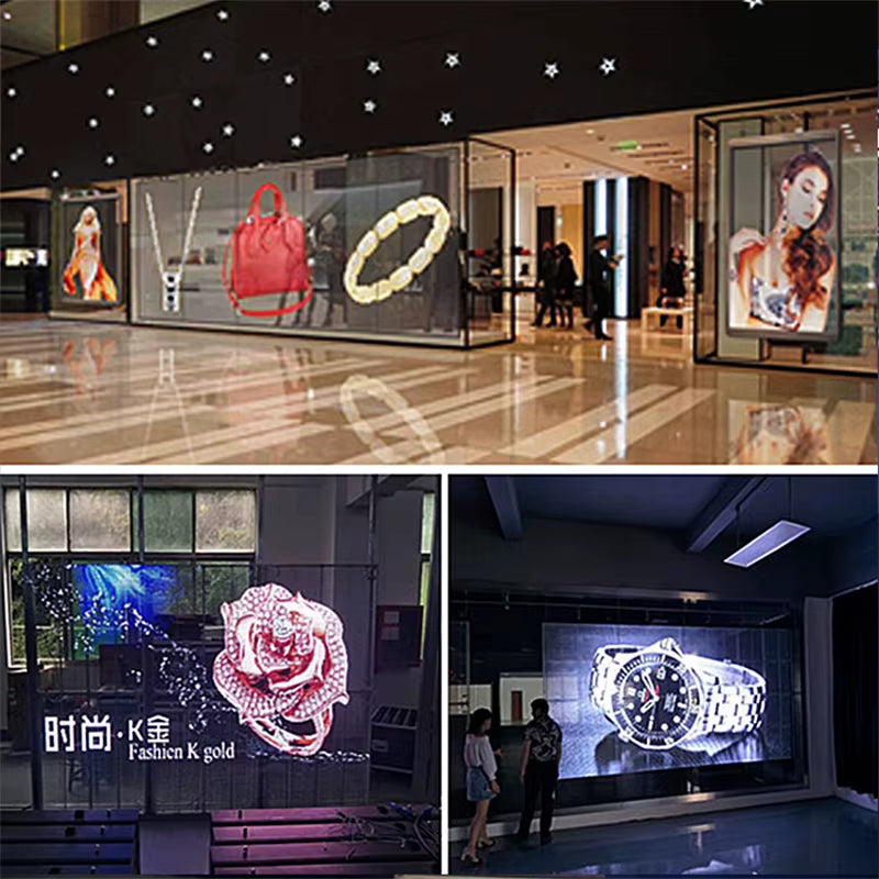 ClearView™ Flexible LED Glass – Transparent Digital Signage Display