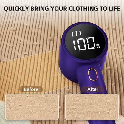 Rechargeable Fabric Shaver – Electric Lint Remover for Clothes, Sweaters, Blankets & Furniture (Portable & Powerful)