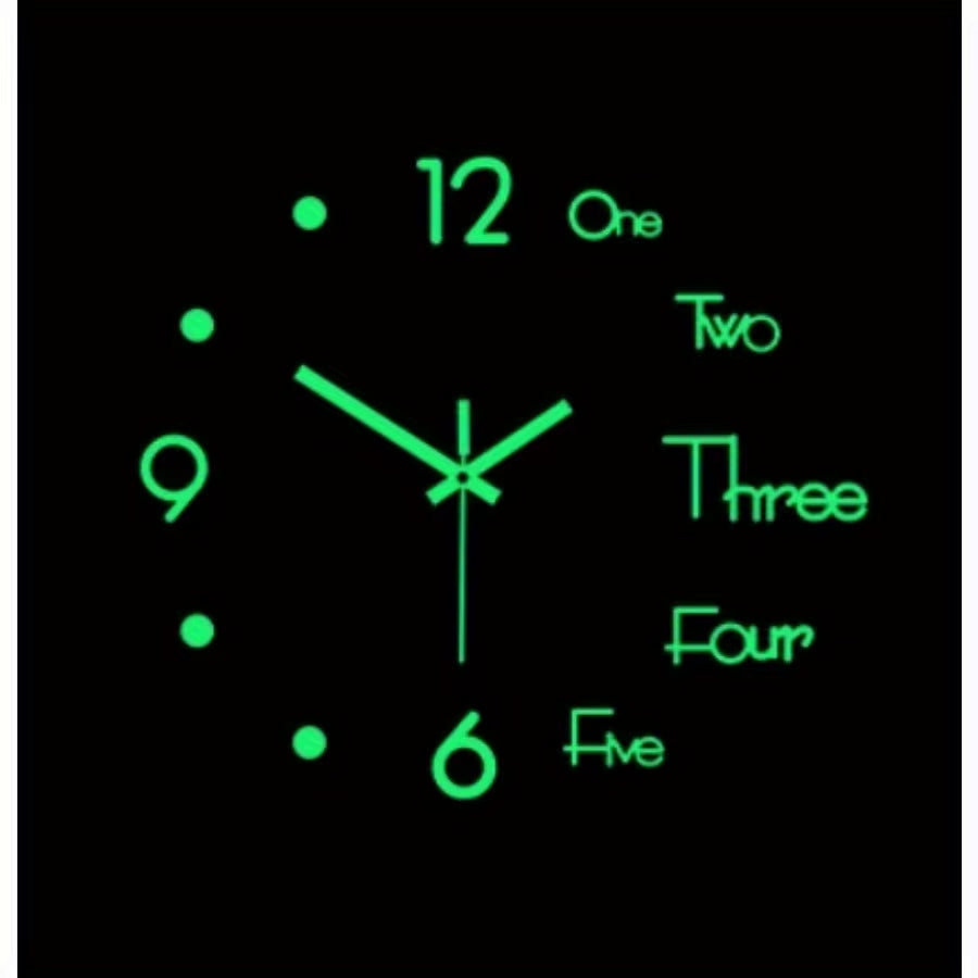 Modern Simple Wall Clock – Silent Quartz Bedroom & Living Room Decorative Clock | Home Echo