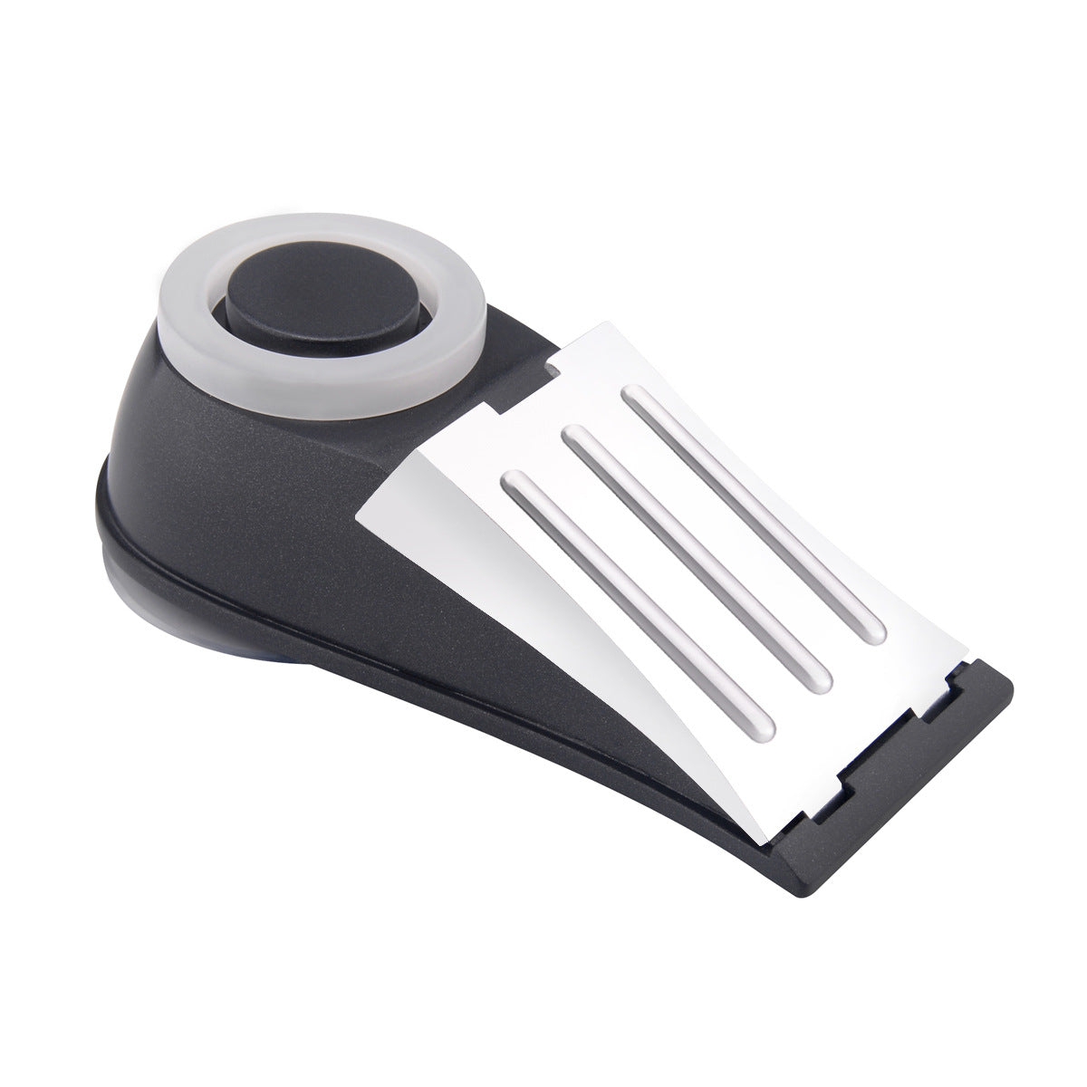 Hotel Door Stopper with Flashing Burglar Alarm – Portable Security Door Wedge for Home & Travel