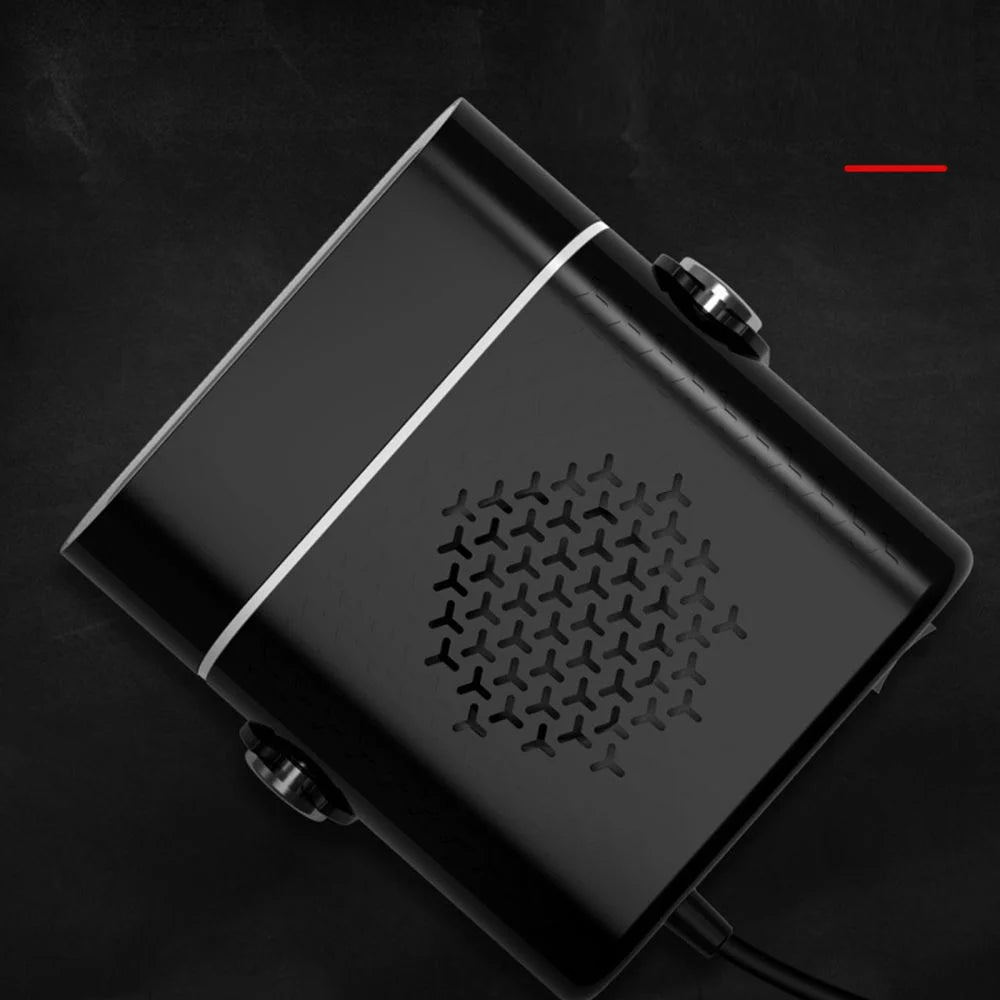 12V Portable Car Heater – Black ABS Automotive Interior Accessory